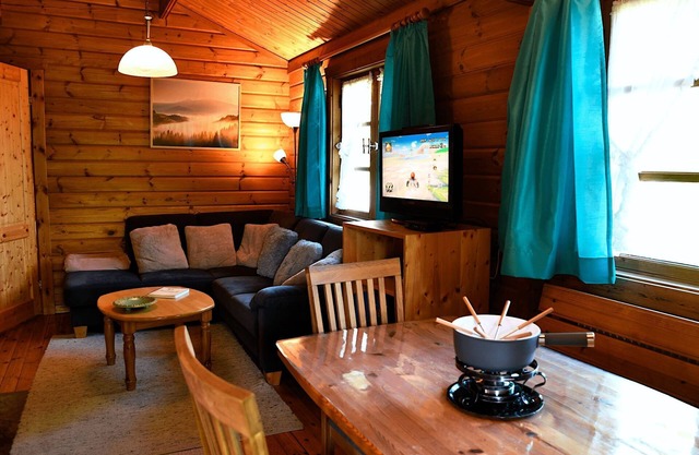 Ltd-03 Holzblockhaus mit Sw-terrasse für 4 P. mit Haustier - Ferienpark Lauterdörfle