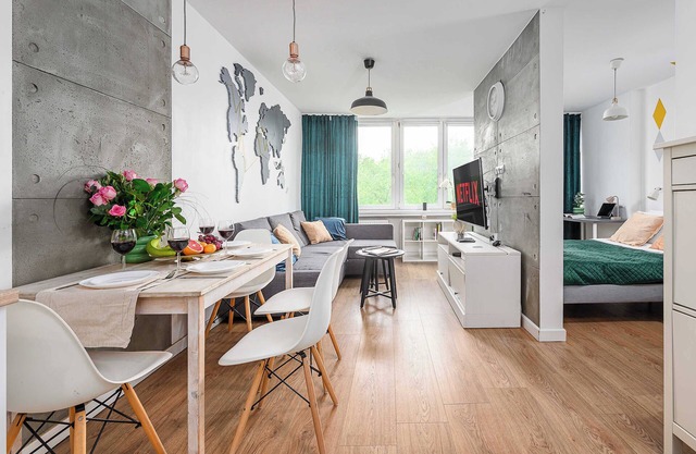 Lumina bright apartments in Warsaw