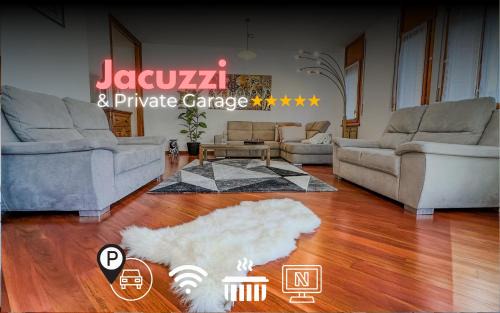 Lusso & Relax - 3 Camere, Jacuzzi, Parcheggio