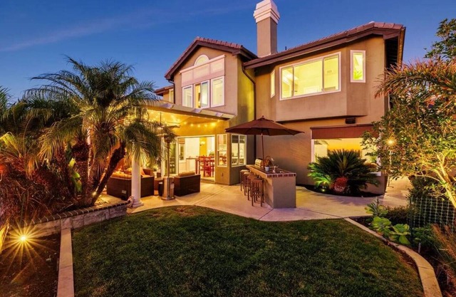 Lux Mission Viejo Mid-Term Rental | 4-BR House in Canyon Crest, | Gated Lake View Office