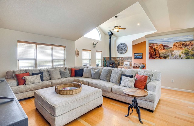 Luxe Mesa View Home on 35 Acres w/Wraparound Deck