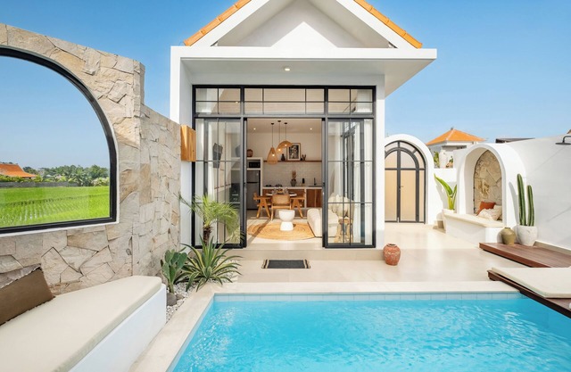 Luxe Villa Amra By OriVista w/Rice Field Views