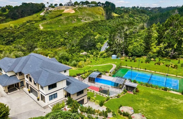 Luxe Whitford Mansion | Pool & Tennis Court