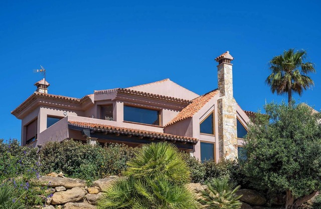 Luxury Sea View Villa Adjacent to Beach and Golf at Alcaidesa and Sotogrande.
