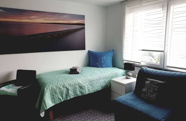Luxuriöse großzügige Wohnung mit einem Schlafzimmer