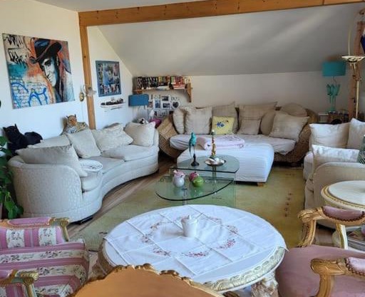Luxuriöses Apartment mit Blick auf Ziegen- und Ponywiese