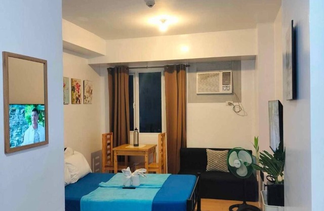 Luxurious 9th Floor Studio in Quezon City with Private Pool