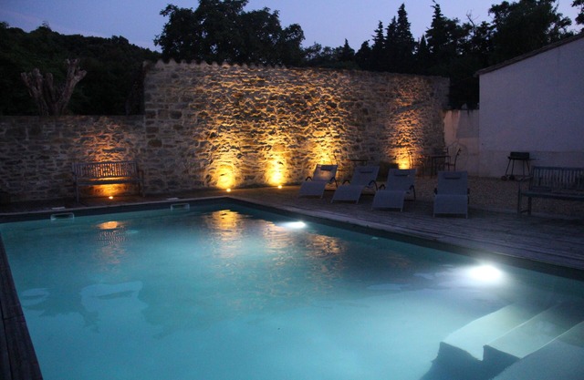 Luxurious old stone barn conversion for 8 people with a swimming pool