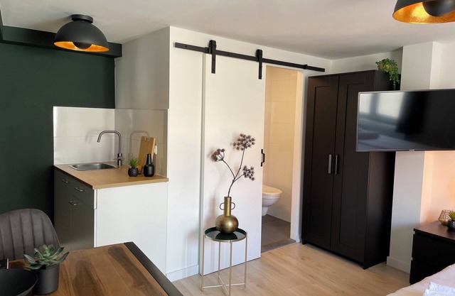 Luxurious room, newly renovated bathroom, free use of kitchen en washer, and easy to go to the unive