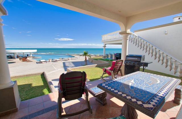 Luxury 4 bed Beachfront Oceanview Home Water Slide Las Palmas Resort Sandy Beach