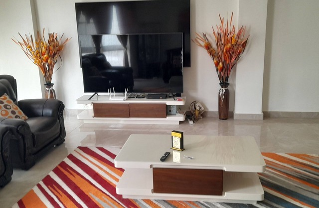 Luxury apartment at Le Virage with sea view