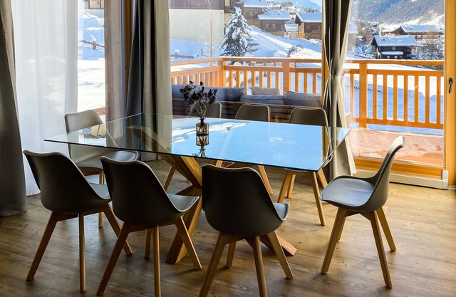 Luxury apartment for 8 people | Steam Room | Ski in - Ski out