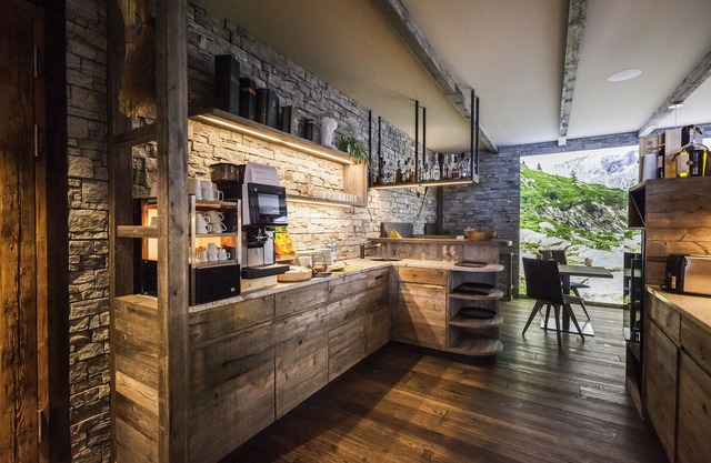 Luxury Apartment Lodge with Terrace, Mountain View and Spa Access