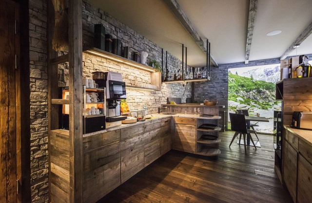 Luxury Apartment Lodge with Terrace, Mountain View and Spa Access