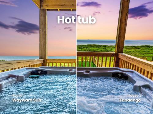 Luxury Beachfront Escape 2 Homes, Pools & Hot Tubs