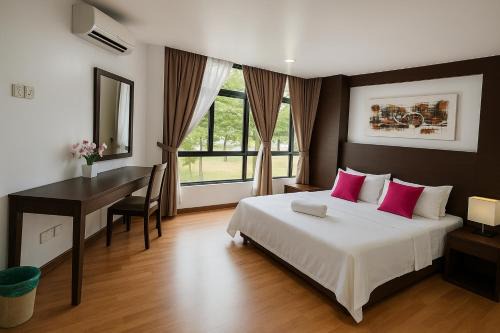 Luxury Beachfront Apt - Samsuria Beach View Resort