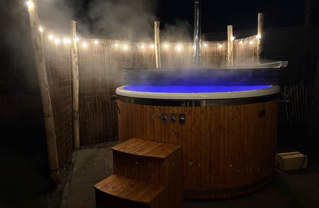 Luxury chalet with hot tub in wooded area of the Sallandse Heuvelrug