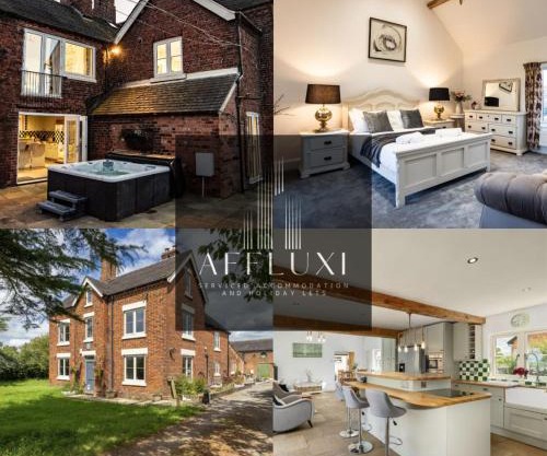 Luxury Cheshire Farmhouse -Sleeps 14 -Hot Tub
