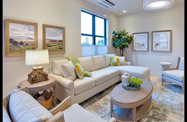 Luxury condo with king bedroom, two bathrooms, full kitchen.