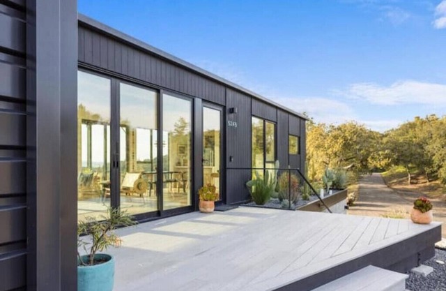 Luxury Container Home w 360 Views + Infinity Pooln