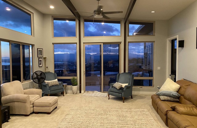 Luxury custom 5000 ft home overlooking Pearl Harbor. Reach out for availability
