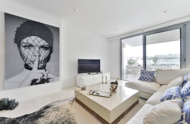 Luxury design apartment, Security 24/24. Marina Botafoch