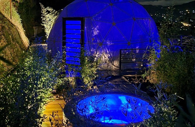 Luxury Glamping Dome w/ Hot Tub & magical views #2