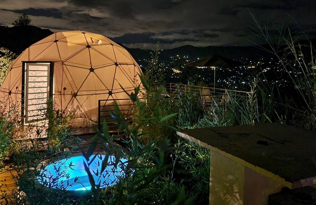 Luxury Glamping Dome w/ Hot Tub & magical views #3