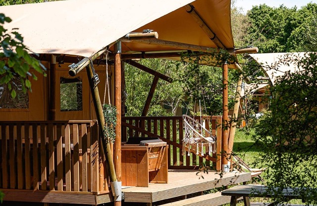 Luxury glamping in the Horsterwold