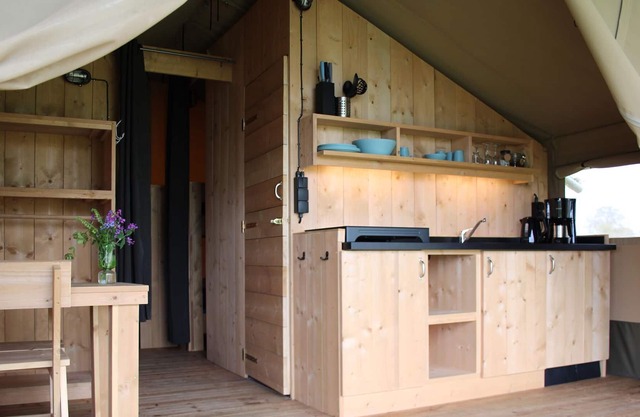 Luxury glamping near the Frisian waters