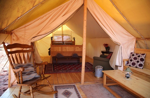 Luxury Glamping Tent in Moab | Sleeps 2