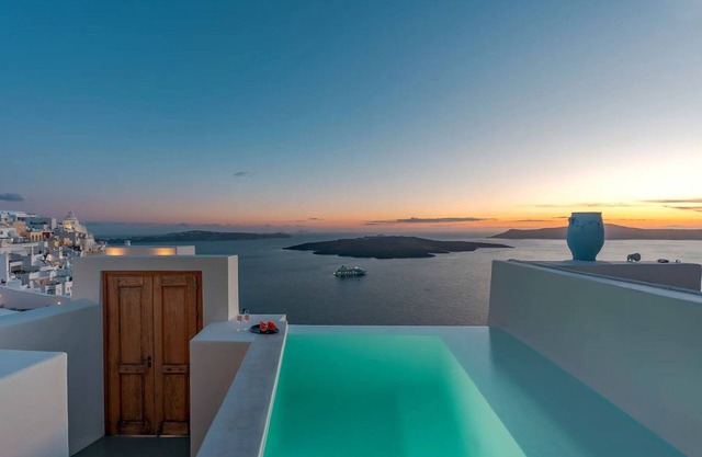 Luxury Grand Santorini Villa | 3 Bedrooms | Unforgettable Caldera Sea Views &.
