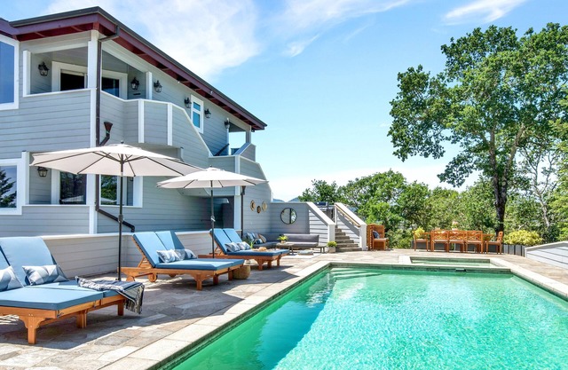 Luxury Home in Healdsburg with a Private Pool plus complimentary wine tastings.