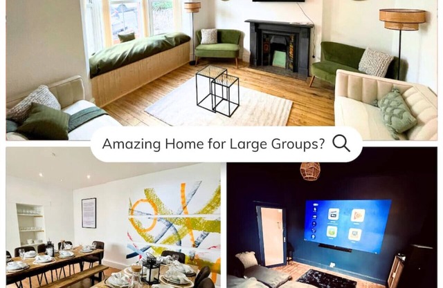 Luxury Home - Sleeps 20 - Beach, Cinema, Hot Tub