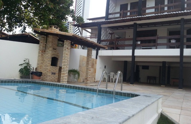 Luxury home with pool, barbecue, terraces and sea views. Ponta Negra