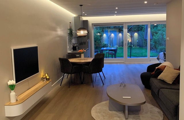 Luxury Japandi garden apartment