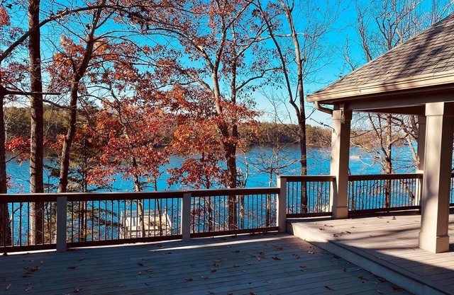 Luxury lakefront villa with breathtaking lake views and sunset galore
