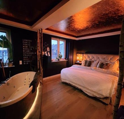 Luxury Loft with Rooftop & Jacuzzi in City Center