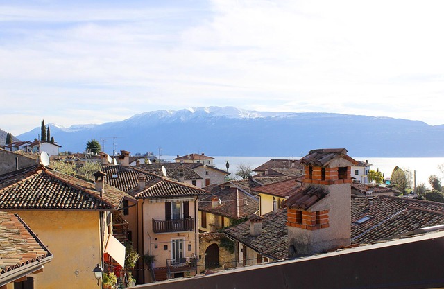 Luxury penthouse and design with stunning views of Lake Garda