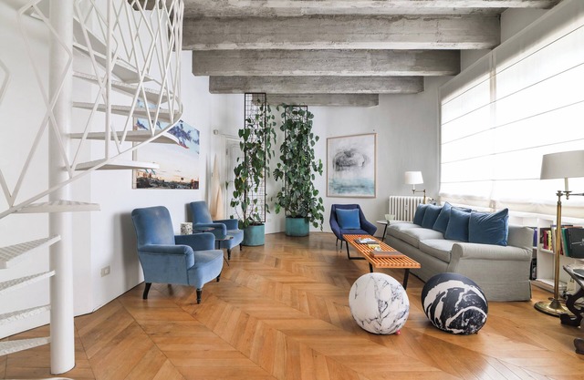 Luxury penthouse in the heart of Brera