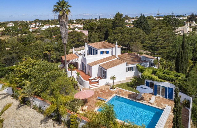 Luxury pool villa with sea views