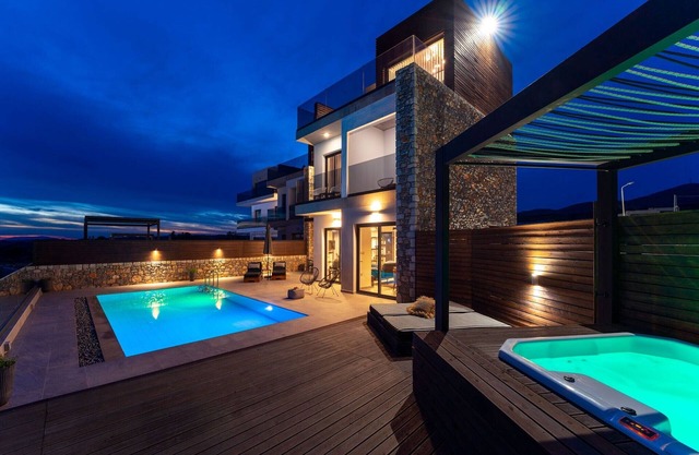 Luxury Rhodes Villa | 3 Bedrooms | Villa 6.1 | Great Sea Views | Jacuzzi |.