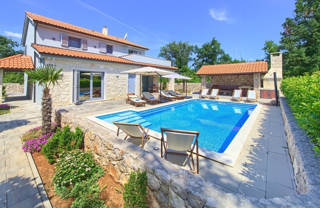 Luxury Villa Gabrijela, on the Island of Krk
