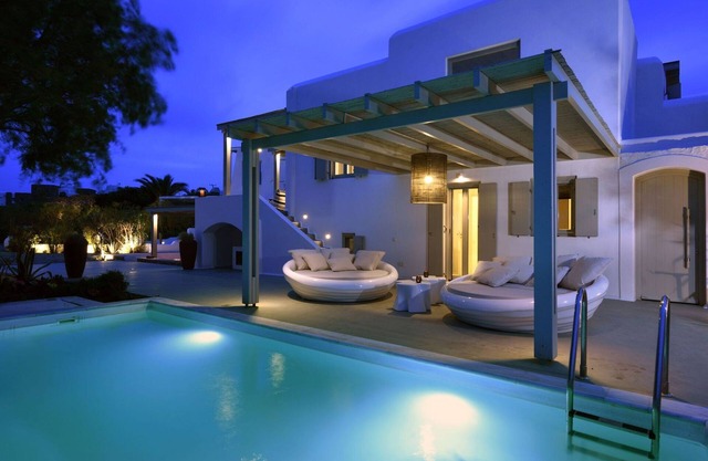 Luxury Villa Mykonos | Villa Dafniri | Private Pool | Sea View | Kalafatis