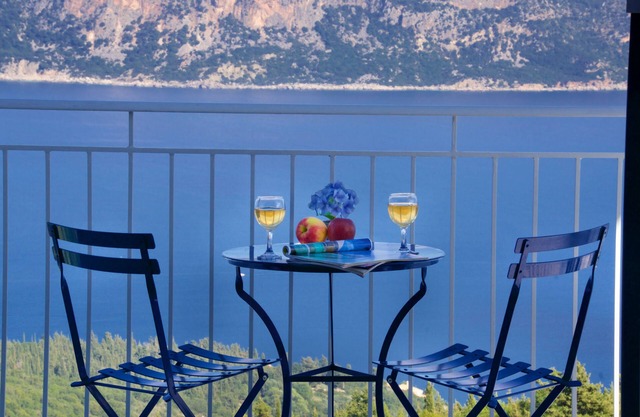 Luxury Villa with Breathtaking Sea Views, Private Pool, Near Fiskardo Bay