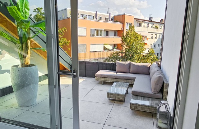 Luxus Dachgeschoss City Wohnung Neubau 80m²