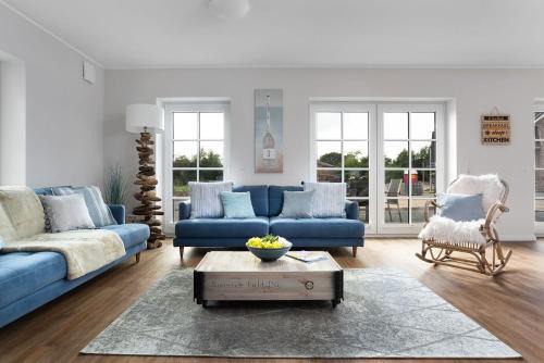 Luxus Ferienhaus Beach House mit Sauna & Whirlwanne in ruhiger Lage zu St Peter-Ording