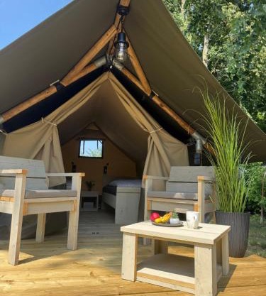 Luxus zelten Im Heide Resort