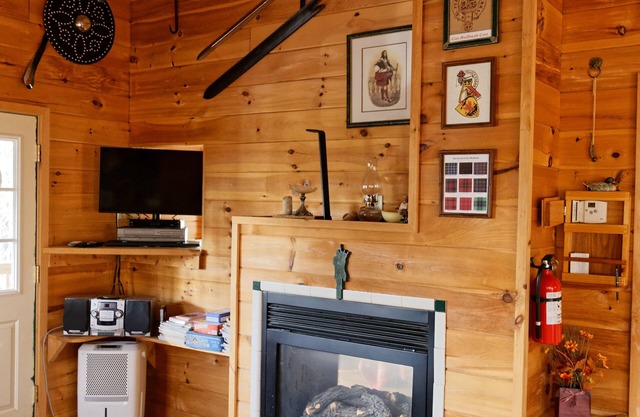 MacDonald Cabin in Scottish Woods