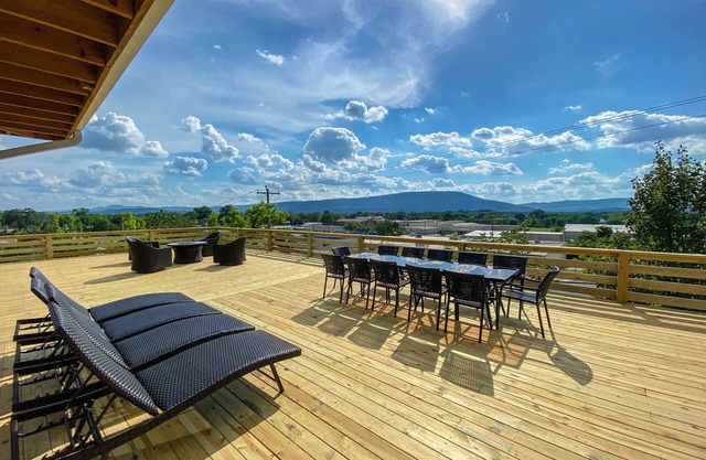 Made to Entertain with HUGE swim spa fire pit, pong/pool/air hockey, BBQ, & much
